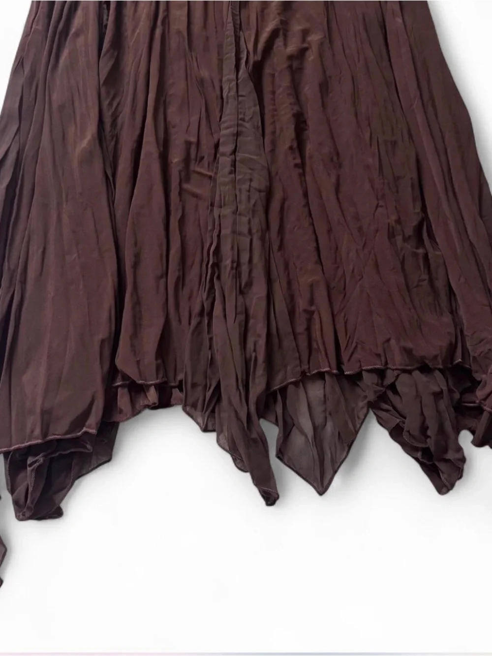 Vintage Asymmetrical Midi Skirt